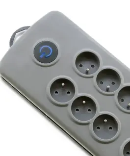 Qoltec Surge protector Quick Switch 8 sockets 2