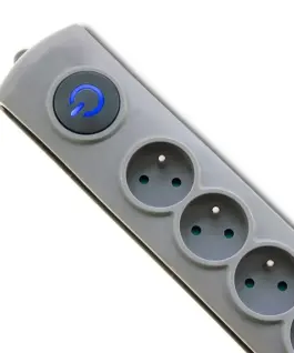 Qoltec Surge protector Quick Switch 6 sockets 1