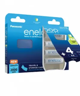 Alternative view от Panasonic Eneloop aku. AA 2000 mAh 4pcs. BK-3MCDEC4BE