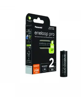 Panasonic Eneloop PRO aku.AA 2500 mAh 2pcs.BK-3HCDE/2BE