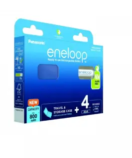 Panasonic Eneloop aku. AAA 800 mAh 4 pcs.+box BK-4MCDEC4BE