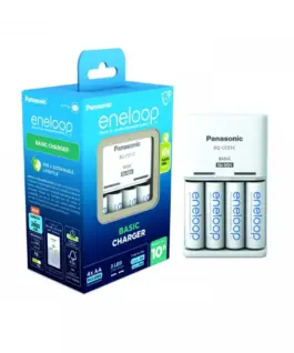 Panasonic Eneloop basic зарядно BQCC51 + AA 4 pcs.