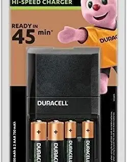 Зарядно устройство CEF27 + 2*AA NiMH 1300mAh + 2*AAA NIMH 750mAh 45 min. DURACELL