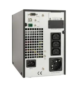Alternative view of Gembird UPS 1000VA On-Line 3xIE C 1xSchuko USB