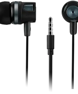 Alternative view от Слушалки CANYON Stereo earphones with microphone, 1.2M, dark gray