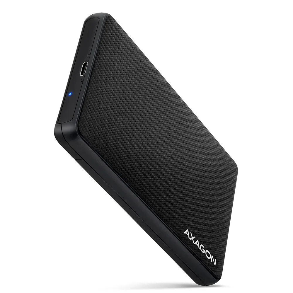 AXAGON External SLIDE box EE25-SLC USB-C 3.2 Gen1 - SATA 6G 2.5inch черен