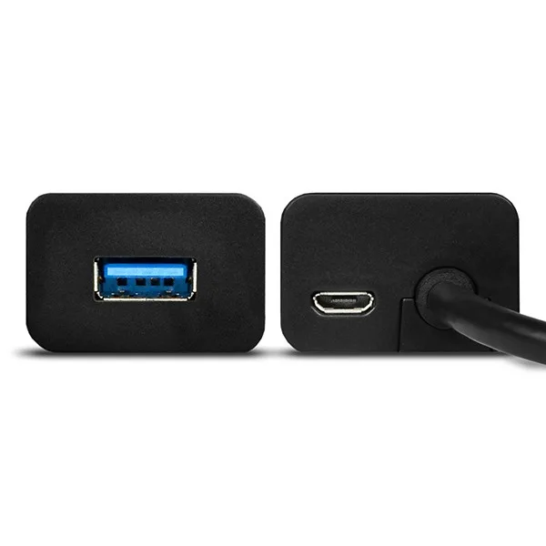 AXAGON Charging Hub HUE-S2BP 4x USB 3.2 Gen 1, 1.2m кабел, MicroUSB Charging, Incl. AC адаптер - Image 2