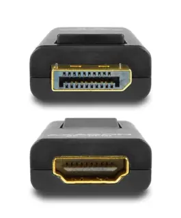Alternative view of AXAGON DisplayPort -> HDMI червенuction / Mini адаптер, FullHD, RVD-HI