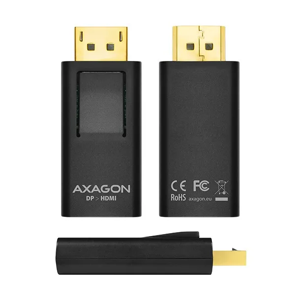 AXAGON DisplayPort -> HDMI червенuction / Mini адаптер, FullHD, RVD-HI - Image 3