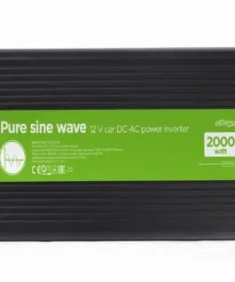 Gembird Pure sine wave car DC-AC power inverter 12V/230V 2000W/4000W