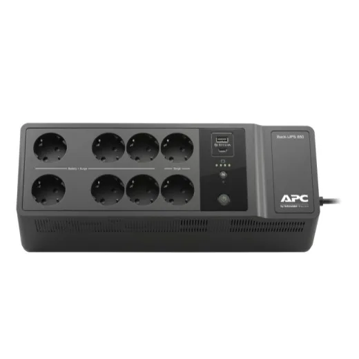 APC Back-UPS BE850G2-GR 850VA, 230V, USB Type-C and A charging ports, 8 Schuko CEE 7 outlets (2 surge) - Image 6