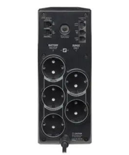Alternative view of APC Back-UPS Pro, 900VA/540W, Tower, 230V, 5x CEE 7/7 Schuko outlets, AVR, LCD