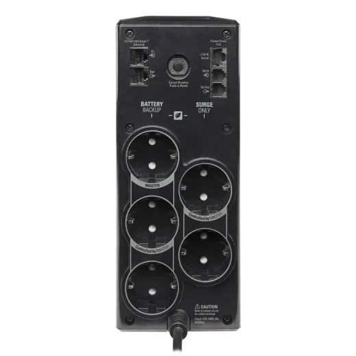 APC Back-UPS Pro, 900VA/540W, Tower, 230V, 5x CEE 7/7 Schuko outlets, AVR, LCD - Image 3