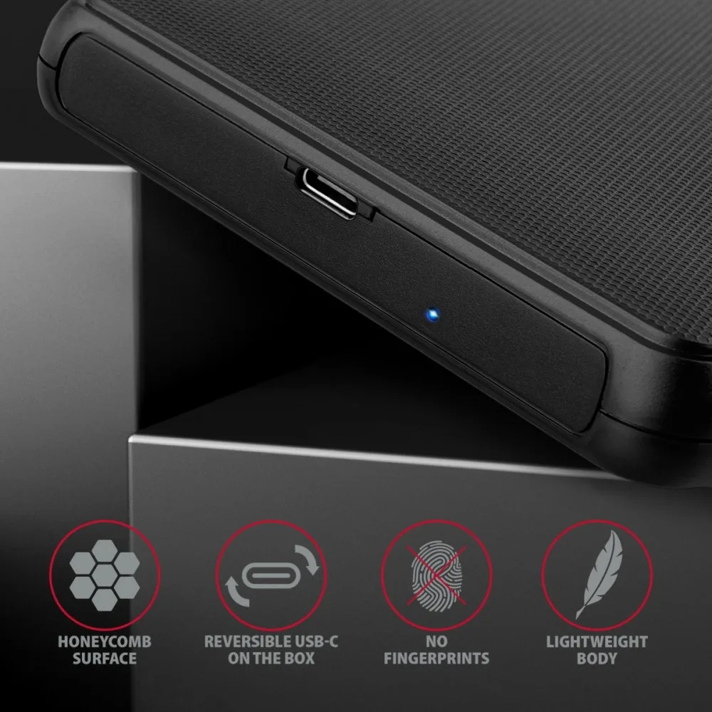 AXAGON External SLIDE box EE25-SLC USB-C 3.2 Gen1 - SATA 6G 2.5inch черен - Image 5