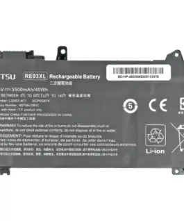 Alternative view от Mitsu Battery for HP430G6/450G6 3500mAh(40Wh) 11.55V