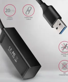 AXAGON MINI hub HUE-M1A 4x USB3.2 Gen 1