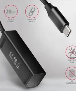 AXAGON MINI hub HUE-M1C 4x USB3.2 Gen 1