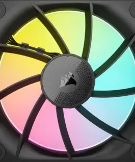 Alternative view of Вентилатор комплект 3 бр.Corsair Fan LX120 RGB / CO-9051026-WW Black 3-Pack - PN CO-9051026-WW
