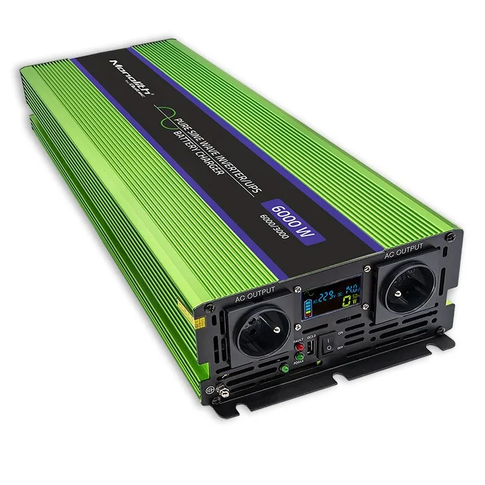 Qoltec Pure Sine Wave Inverter Monolith, 3000W, 6000W - Image 6