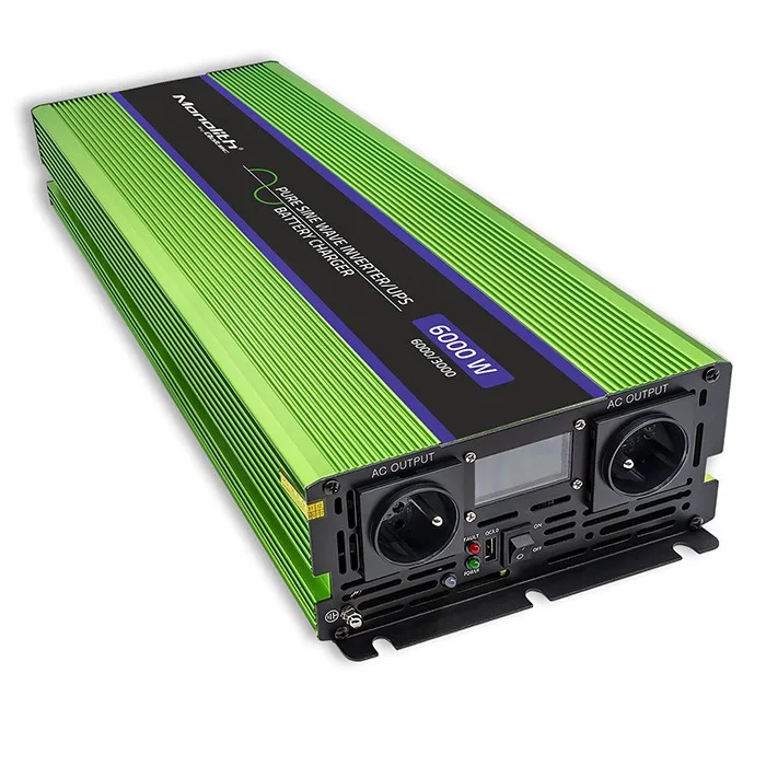 Qoltec Pure Sine Wave Inverter Monolith, 3000W, 6000W - Image 7