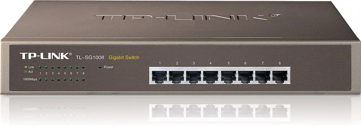 Комутатор TP-Link TL-SG1008 - Image 2