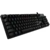 Геймърска клавиатура LOGITECH G512 Carbon RGB Mechanical Gaming Keyboard GX Blue - CARBON - US INTL - USB - INTNL - G512