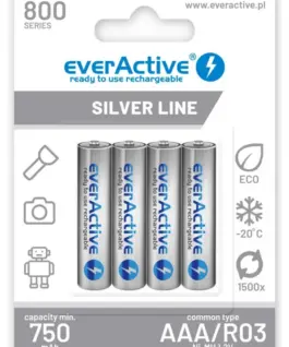 everActive BATTERIES R03/AAA 800 mAH BLISTER 4 PCS