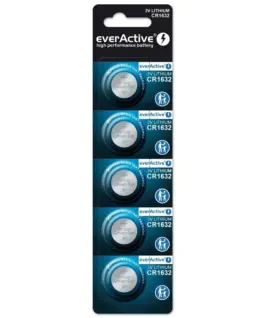 everActive Mini CR1632 lithium batteries blister of 5 pieces