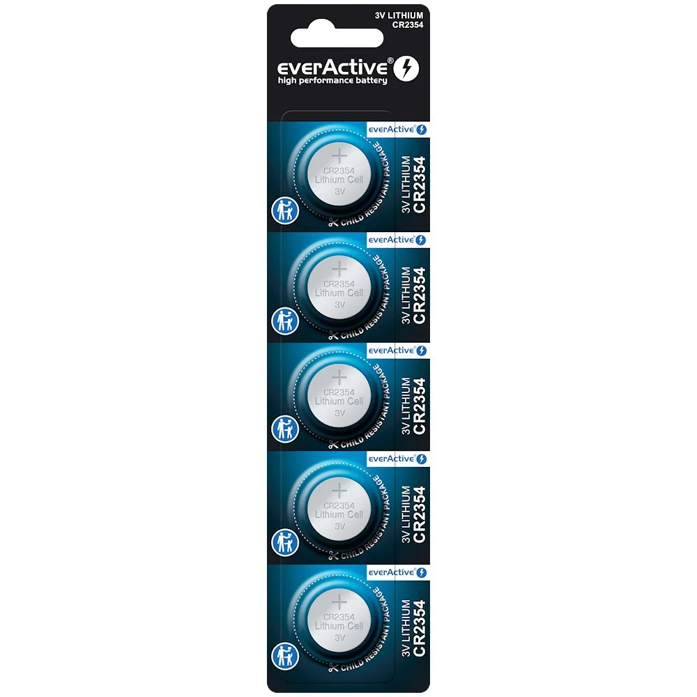 everActive Mini CR2354 lithium batteries blister of 5 pieces