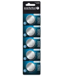 everActive LITHIUM MINI BATTERIES CR2430 5 PCS.