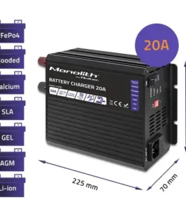 Qoltec зарядно for LiFePO4 AGM GEL SLA batteries