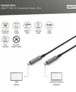 Digitus кабел за връзка AK-330160-200-S