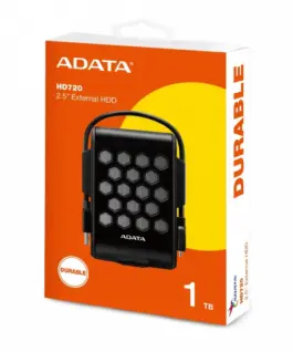 Adata DashDrive Durable HD720 1TB 2.5 USB3.0 черен