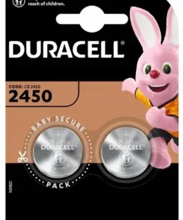 Duracell Batteries 3V CR2450 2 pieces