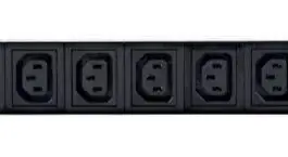 Gembird Rack power strip PDU 10xC13 1U 16A C19 2m