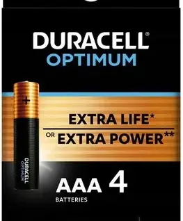 Duracell Optimum AAA LR3 batteries blister 4 pieces