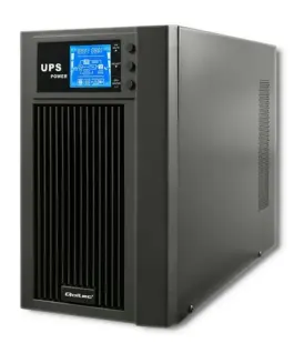 Qoltec UPS On-line Pure Sine Wave 3kVA 2.4W LCD USB