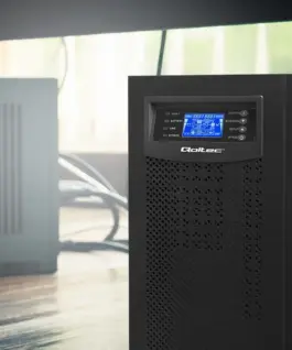 Qoltec UPS On-line Pure Sine Wave 10kVA 8kW LCD USB