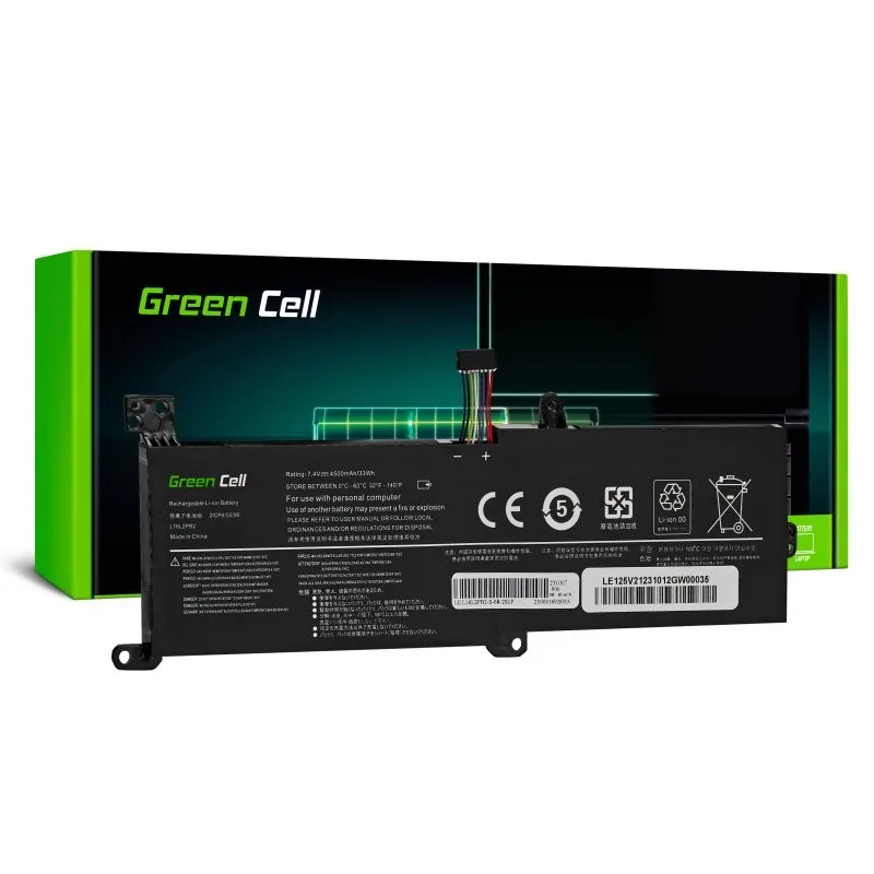 Green Cell Battery L16C2PB2 L16M2PB1 74V 4500mAh for Lenovo IdeaPad 3 320-15