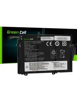 Green Cell Battery L17L3P52 111V 4100mAh for Lenovo ThinkPad L480 L580 L14
