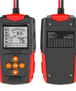 Qoltec LCD digital battery tester