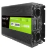 Green Cell LCD конвертор 12V 2000W/4000W Pure sine with display