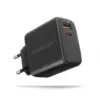 AXAGON ACU-PQ45 PD&QC 2-port мрежово зарядно 45W черен