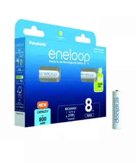 Panasonic eneloop baterry AAA 800 mAhкомплект of 8