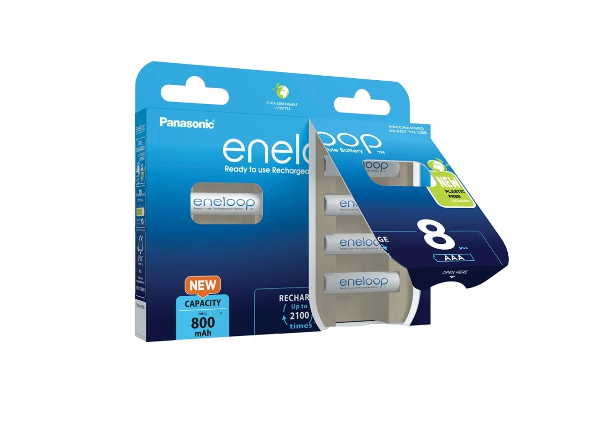 Panasonic eneloop baterry AAA 800 mAhкомплект of 8 - Image 3
