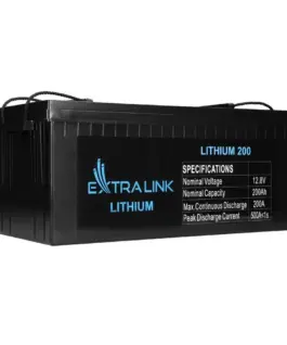 Extralink Battery LiFePO4 200AH 12.8V BMS EX.30479