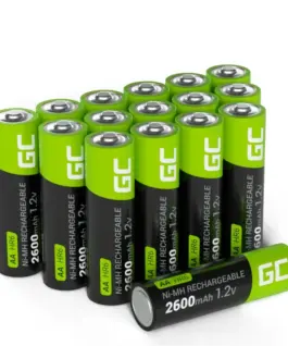 Green Cell Ni-Mh Accumulators AA R6 2600mAh x16