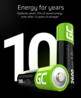 Green Cell Ni-Mh Accumulators AA R6 2600mAh x16