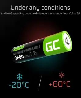 Green Cell Ni-Mh Accumulators AA R6 2600mAh x16