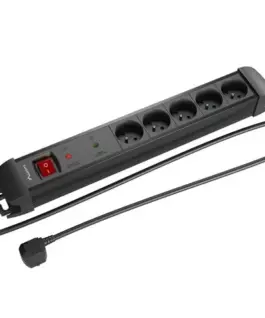 Alternative view of Lanberg Power strip 3.0m 5x230 cz SP1-05E-0300-B